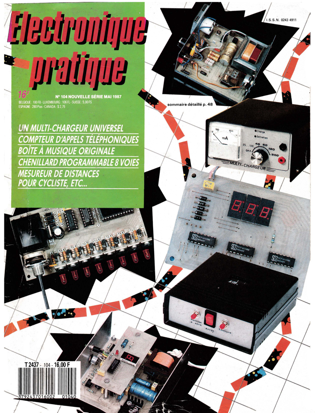 Première page de electroniquepratique numero104