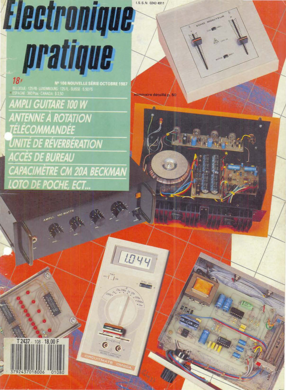 Première page de electroniquepratique numero108