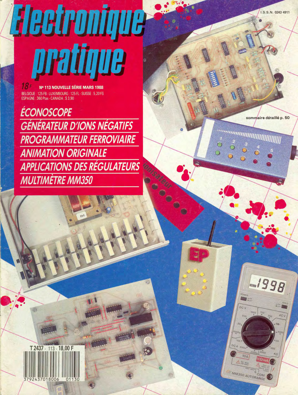 Première page de electroniquepratique numero113