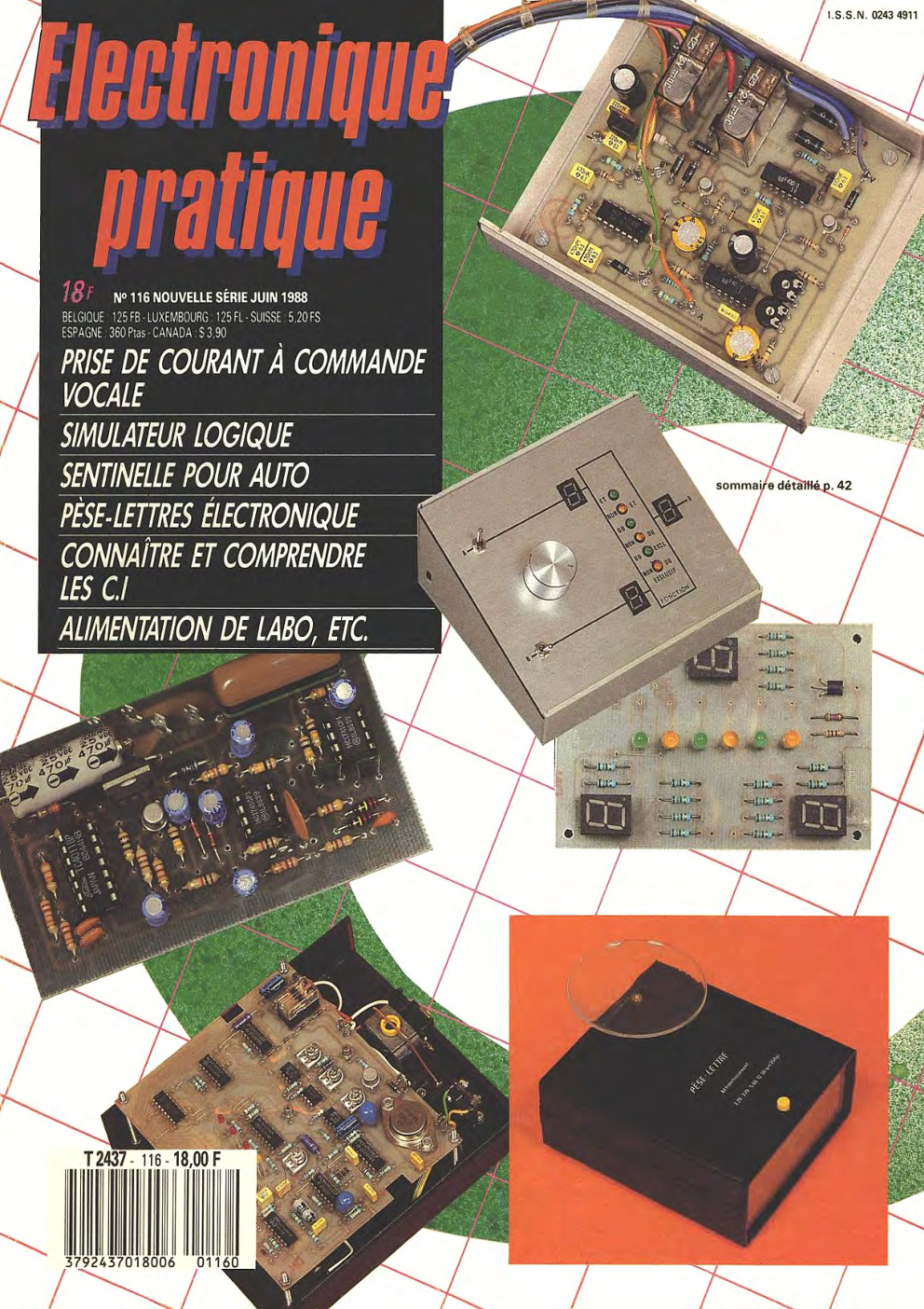 Première page de electroniquepratique numero116