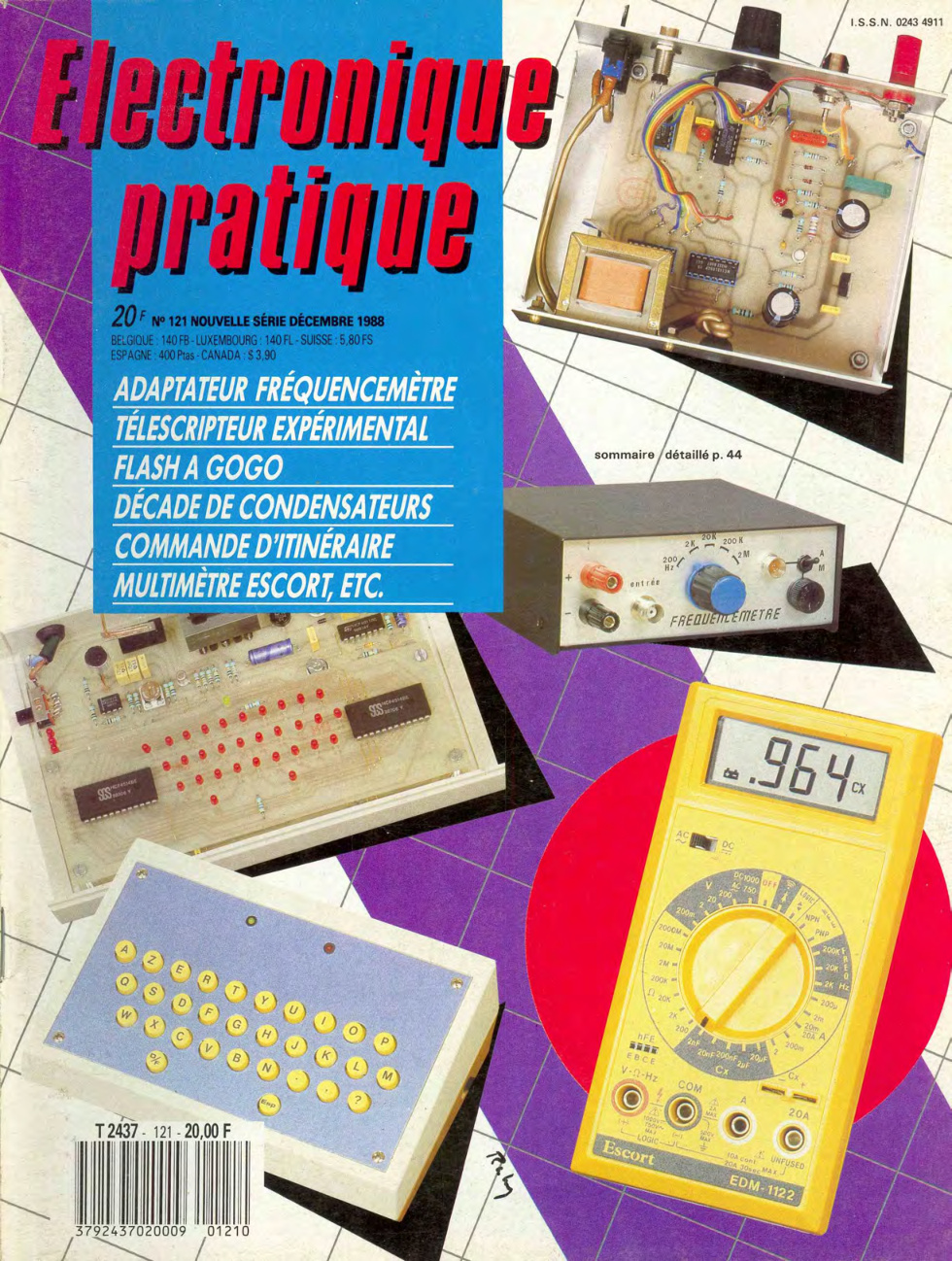Première page de electroniquepratique numero121
