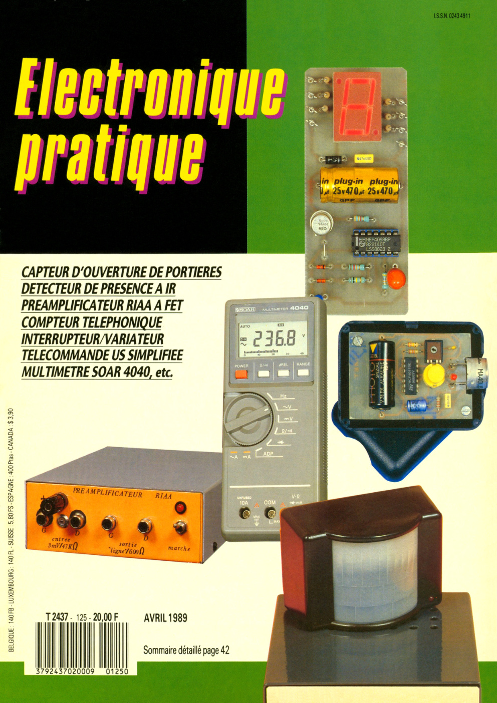 Première page de electroniquepratique numero125