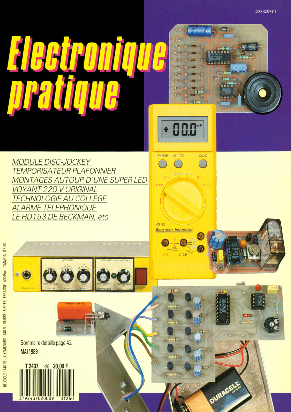 Première page de electroniquepratique numero126