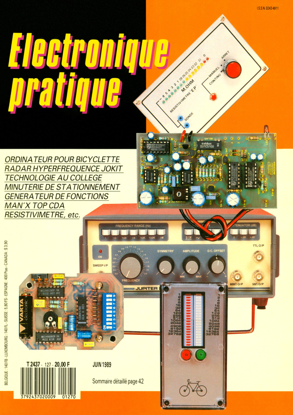 Première page de electroniquepratique numero127