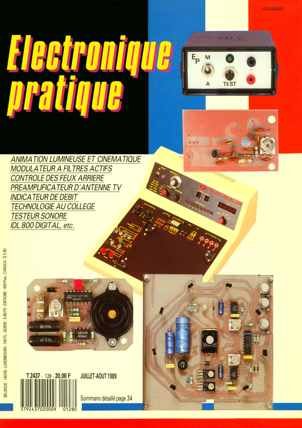 Première page de electroniquepratique numero128