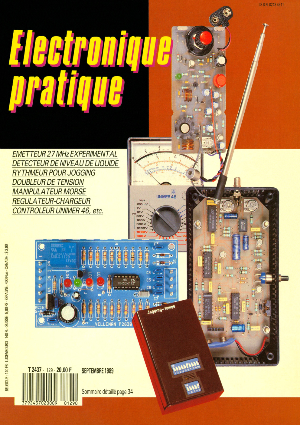 Première page de electroniquepratique numero129