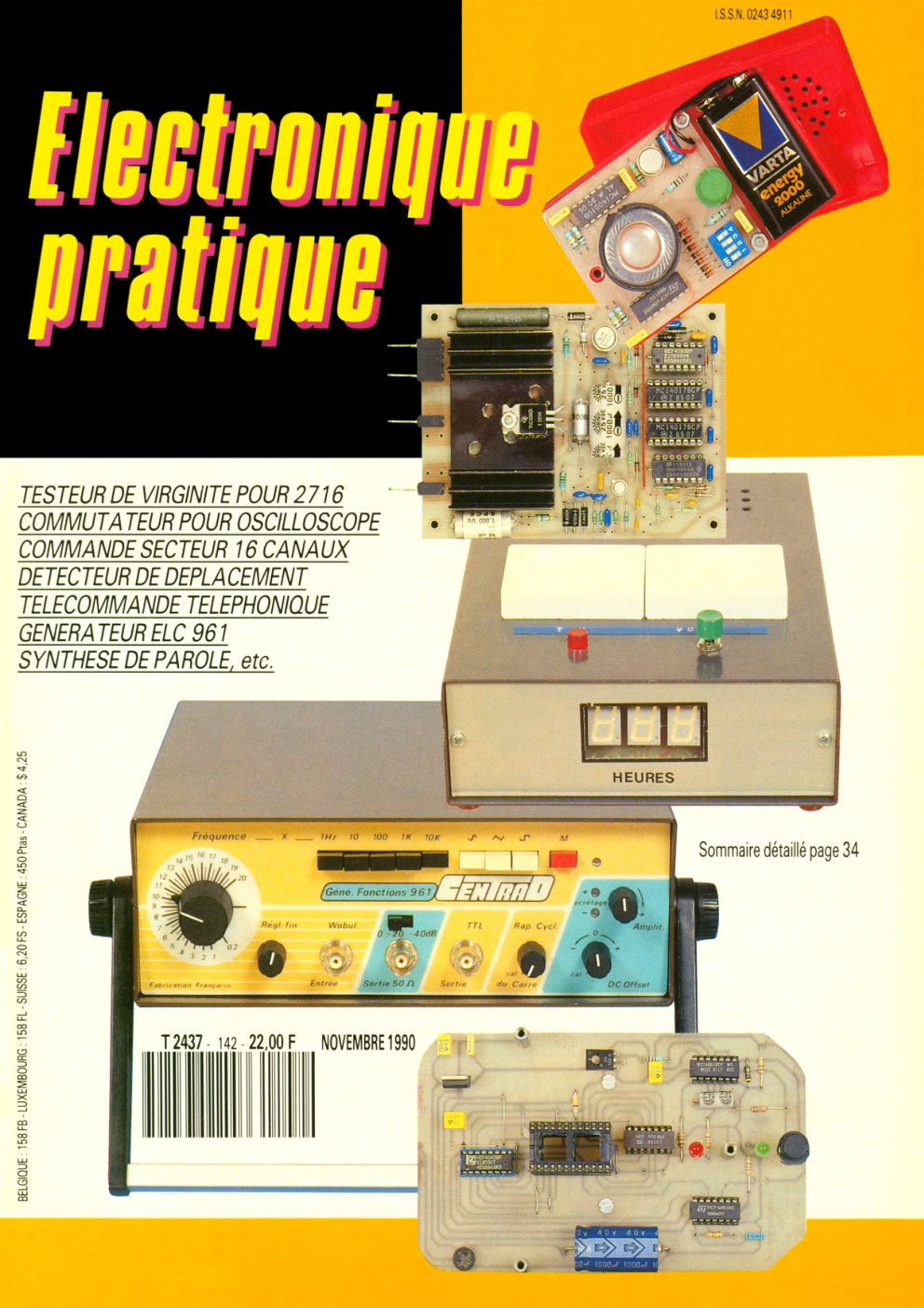 Première page de electroniquepratique numero142