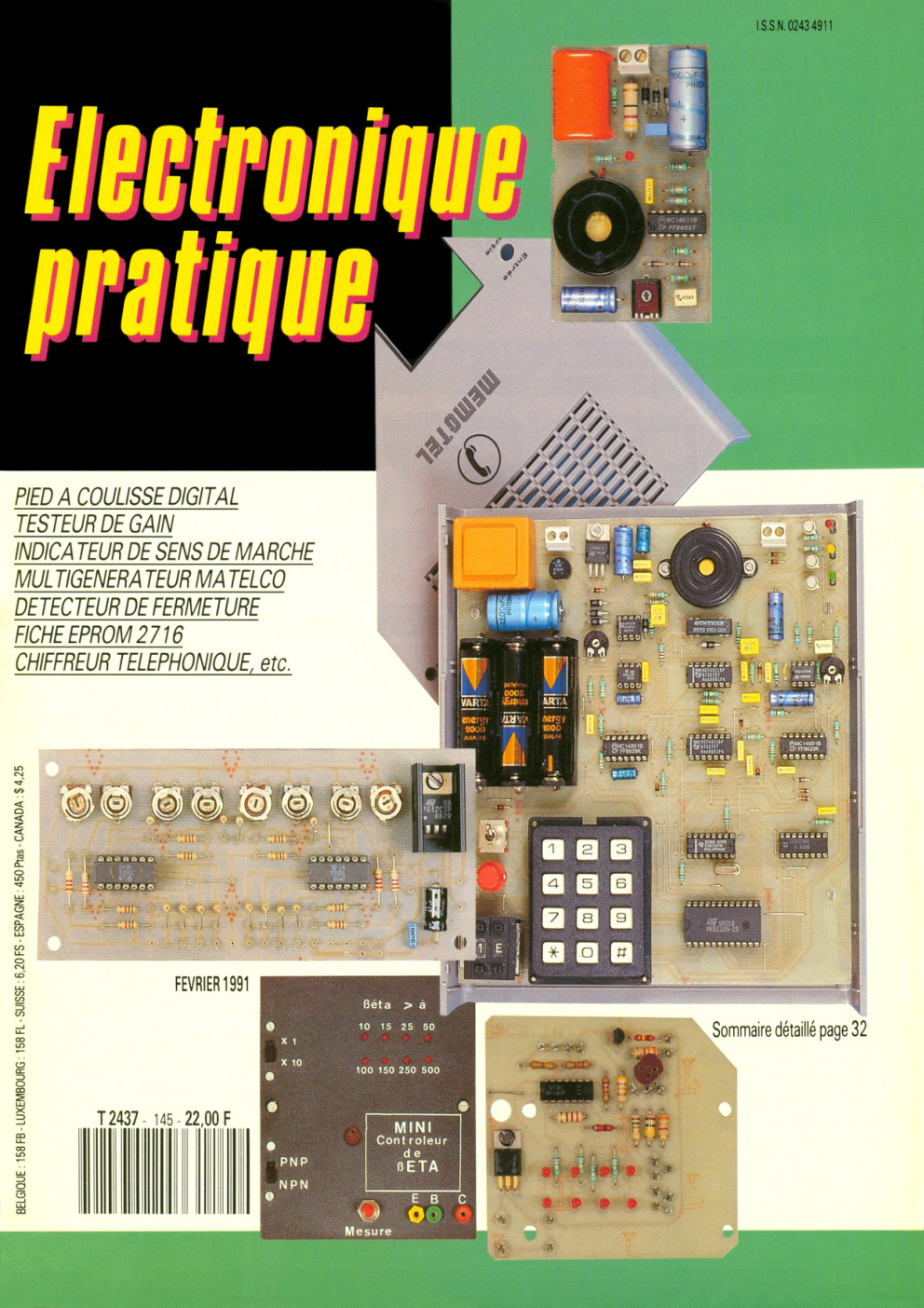 Première page de electroniquepratique numero145