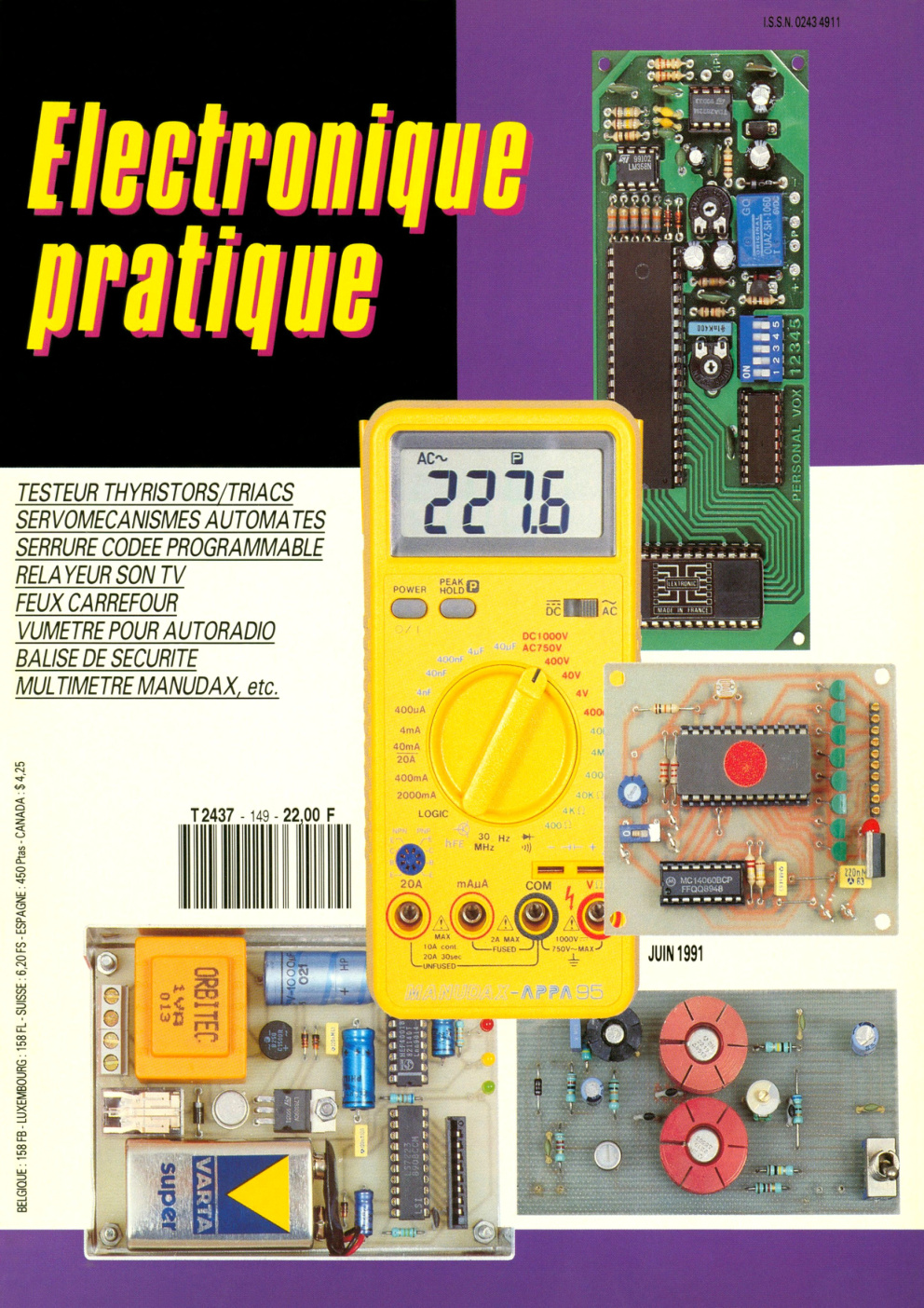 Première page de electroniquepratique numero149