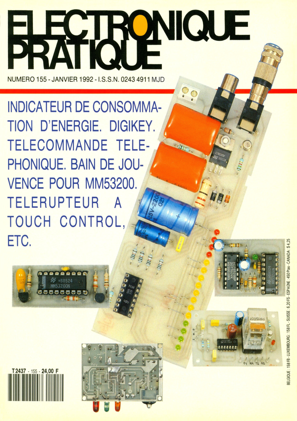 Première page de electroniquepratique numero155