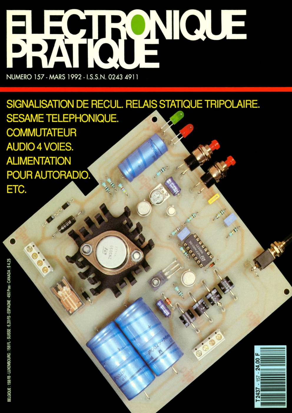 Première page de electroniquepratique numero157