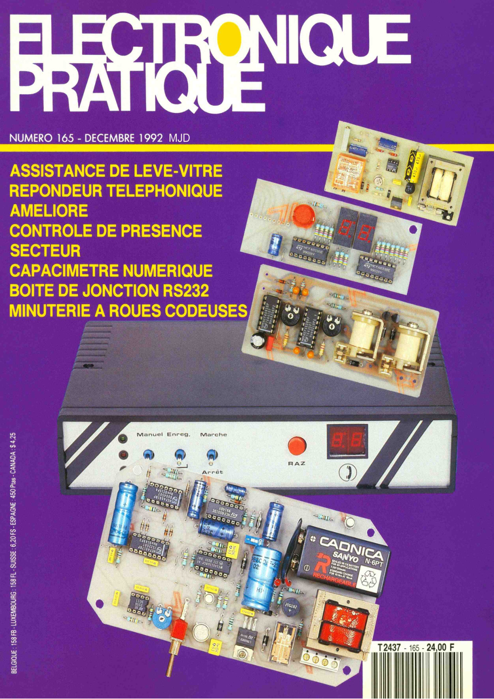 Première page de electroniquepratique numero165