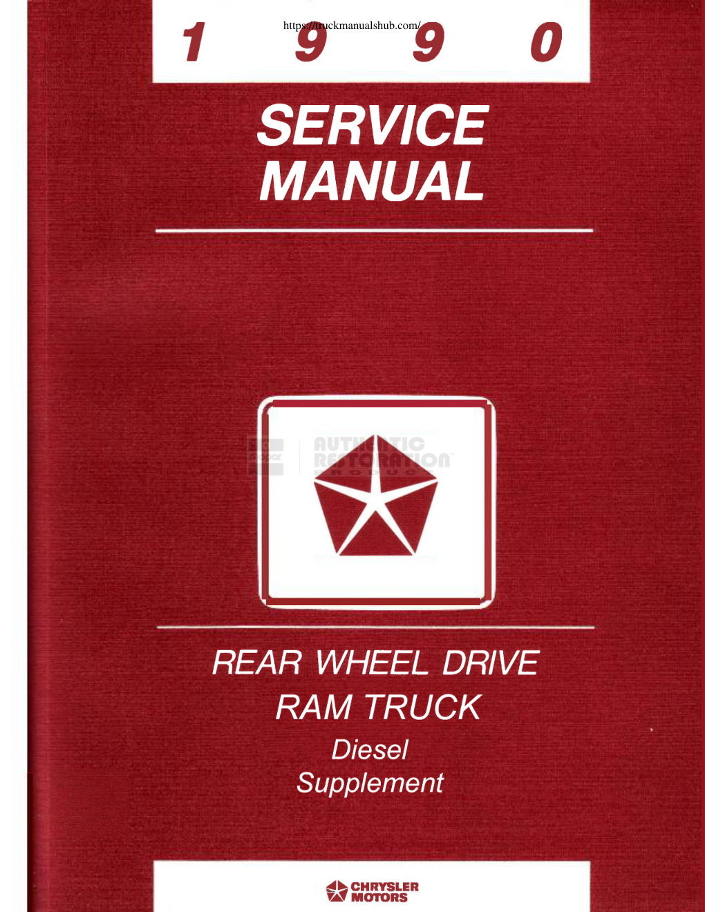 Première page de REAR WHEEL DRIVE