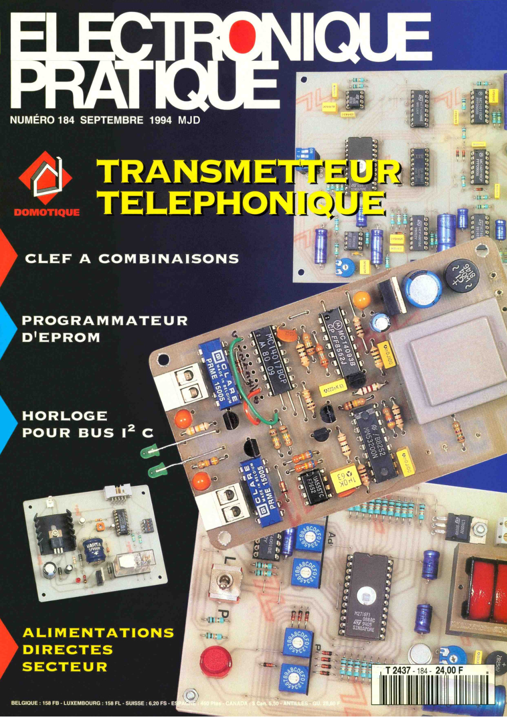 Première page de electroniquepratique numero184