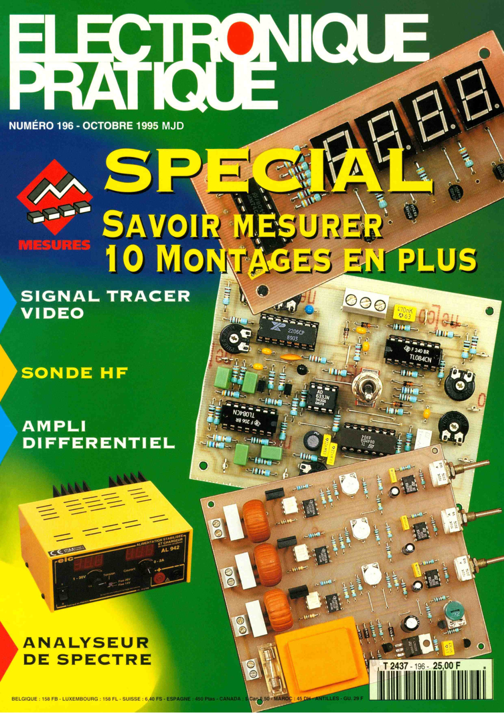 Première page de electroniquepratique numero196