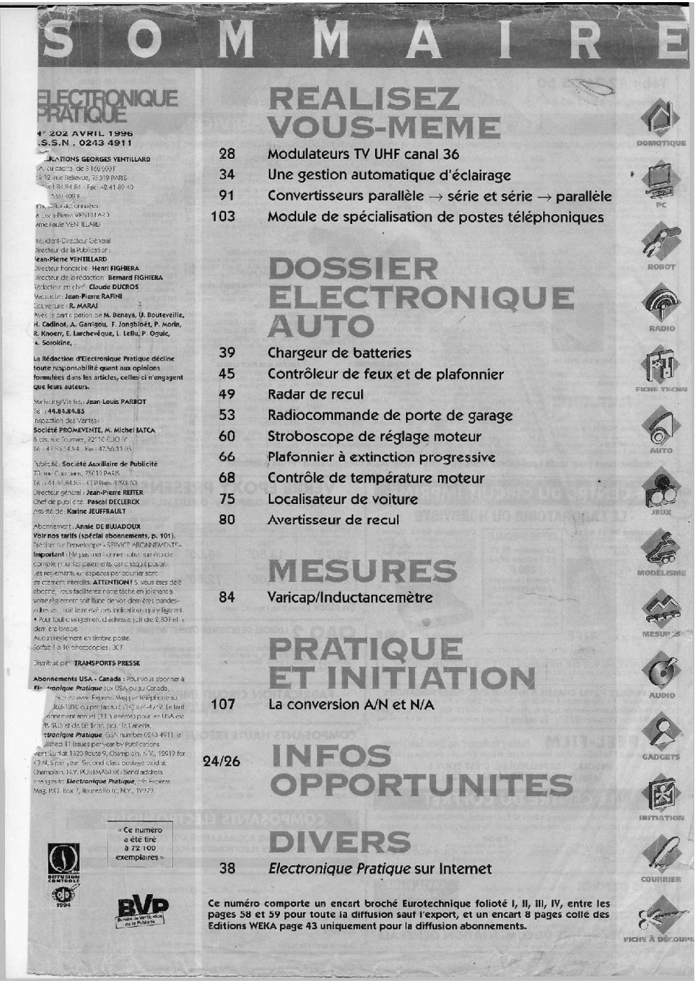 Première page de electroniquepratique numero202 02
