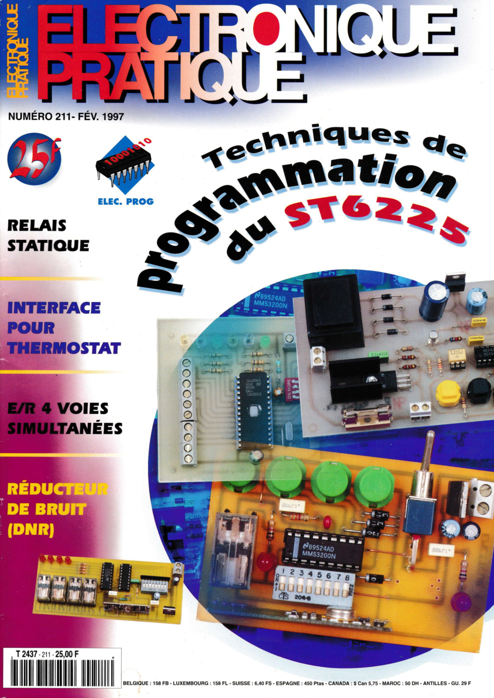Première page de electroniquepratique numero211