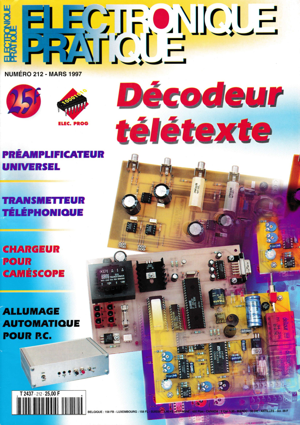 Première page de electroniquepratique numero212