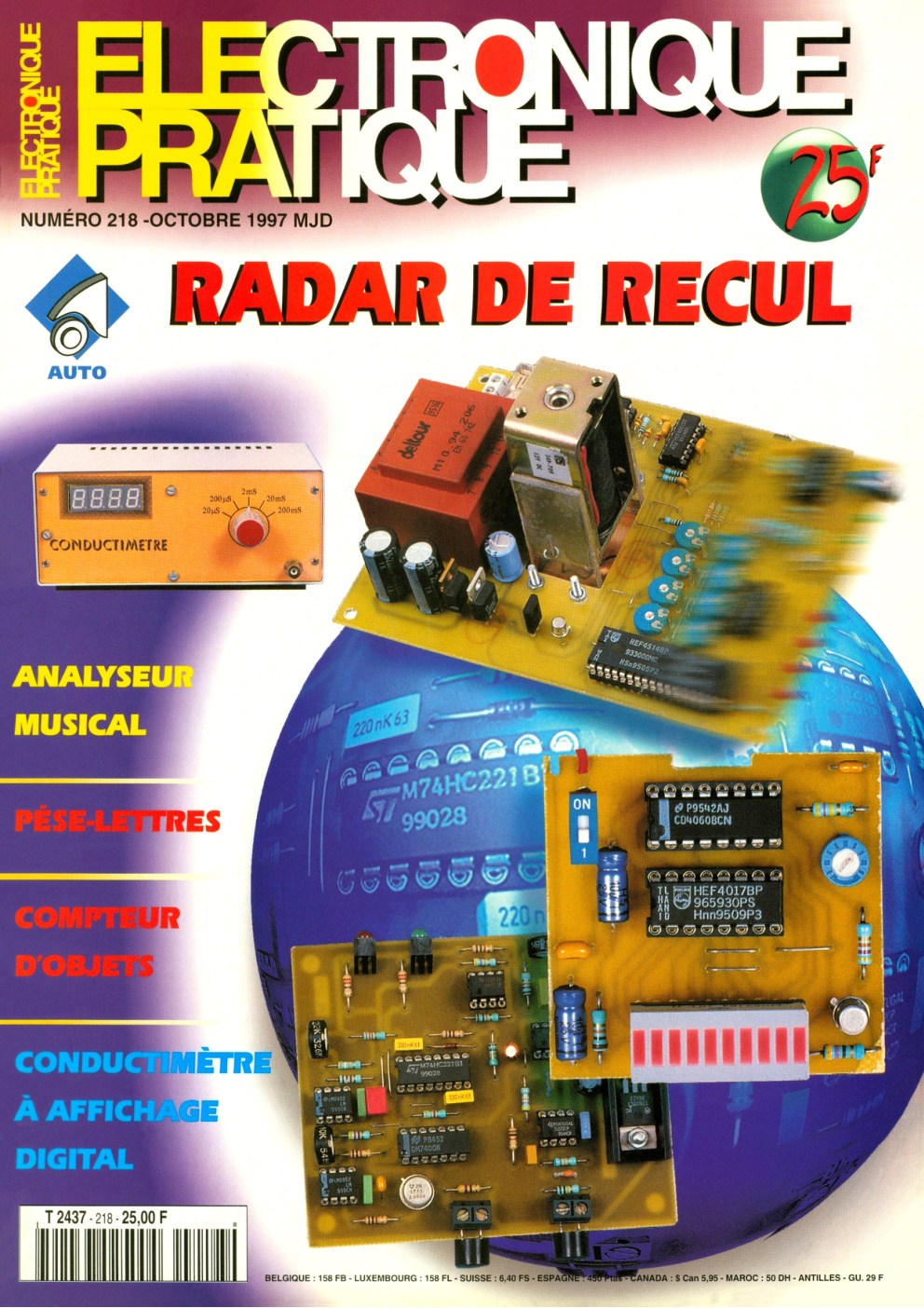 Première page de electroniquepratique numero218