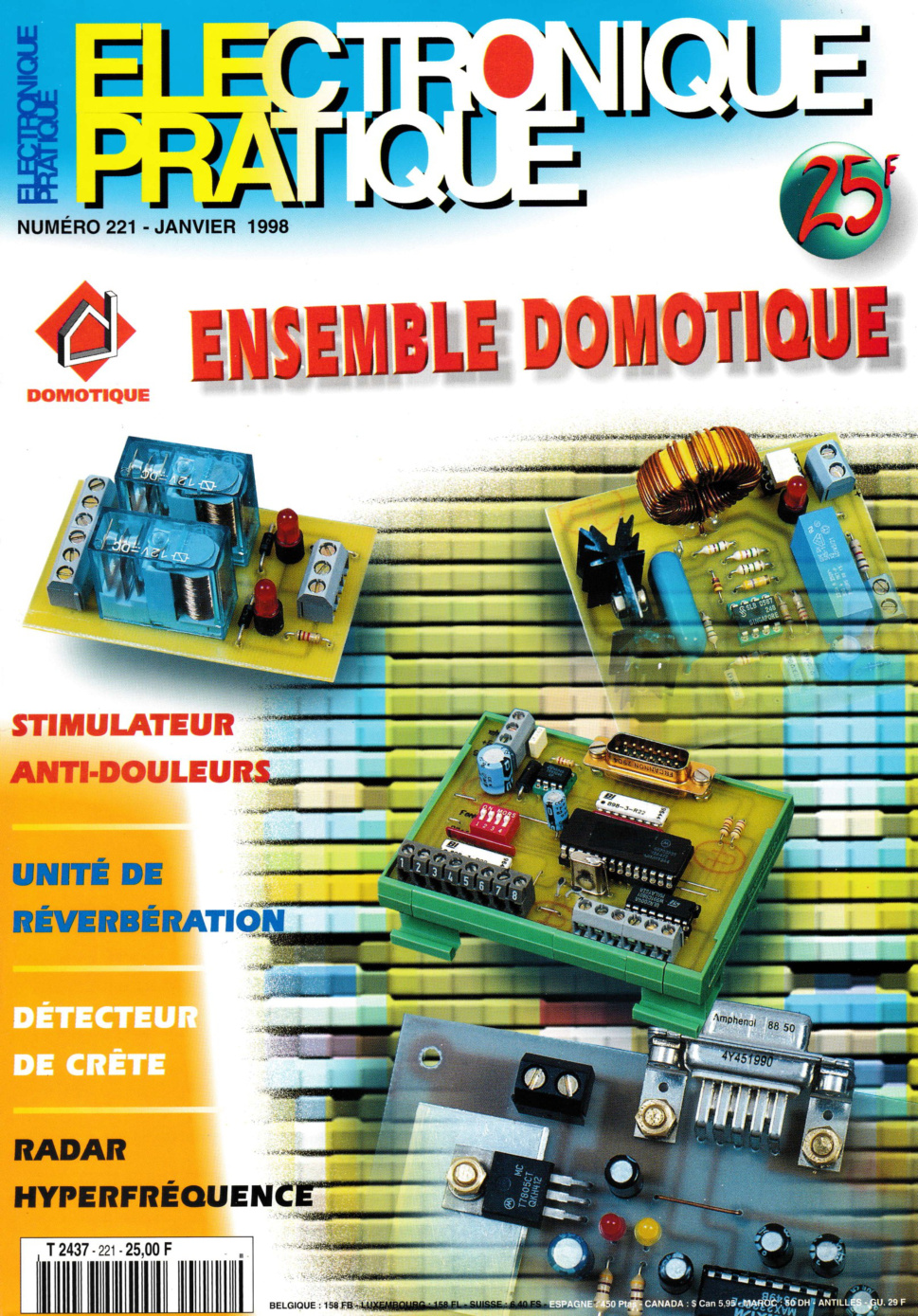 Première page de electroniquepratique numero221