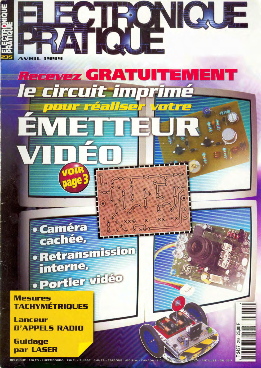Première page de electroniquepratique numero235