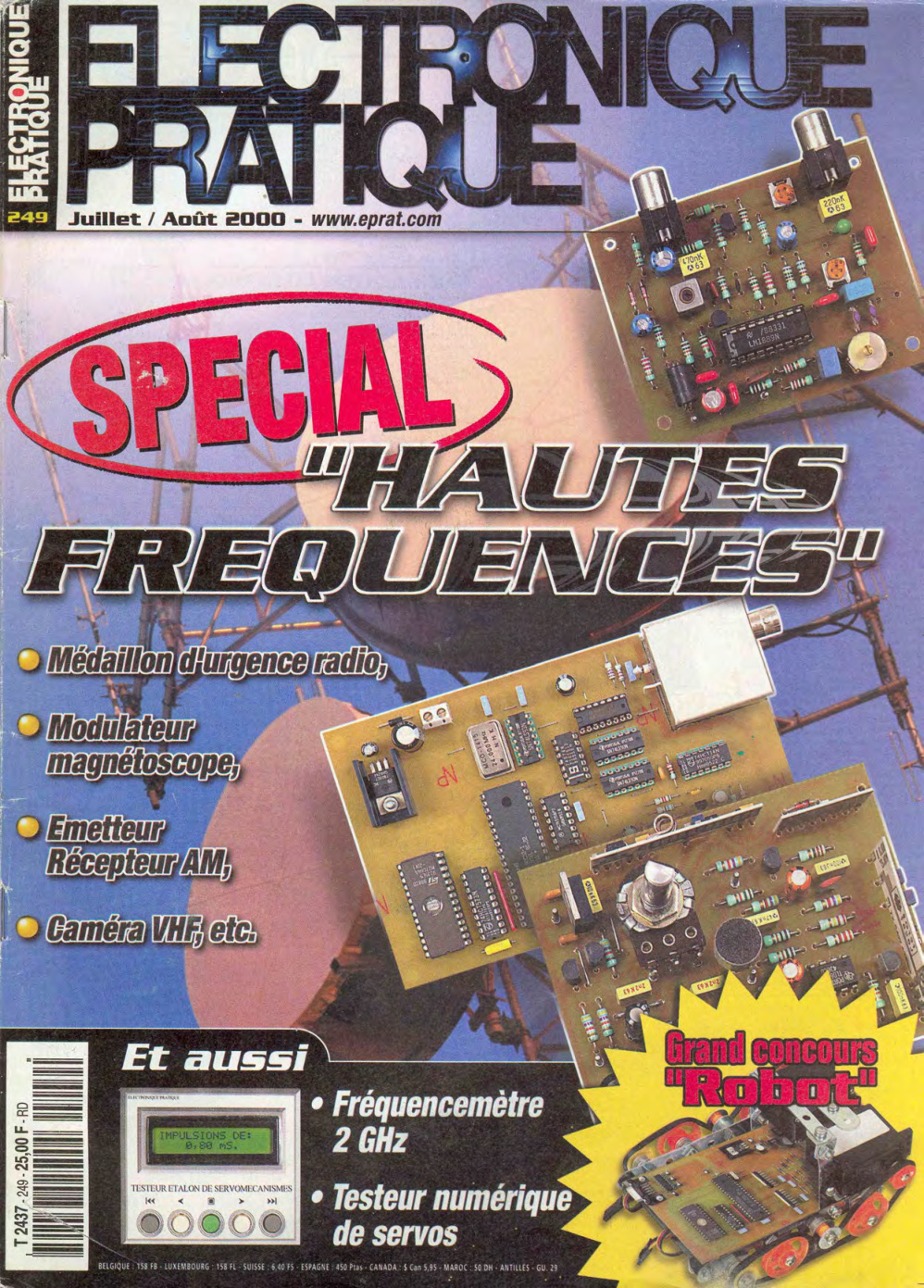 Première page de electroniquepratique numero249