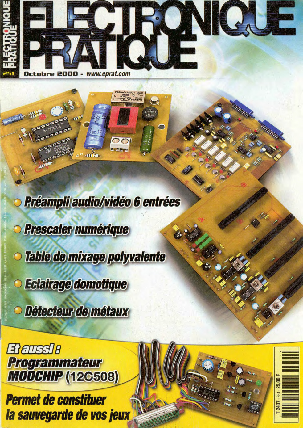 Première page de electroniquepratique numero251