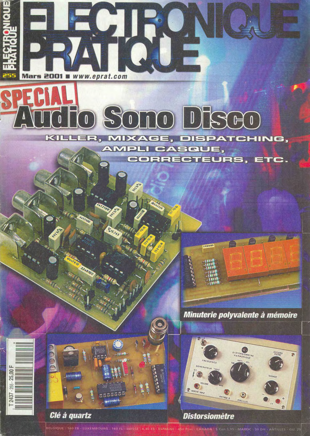 Première page de electroniquepratique numero255