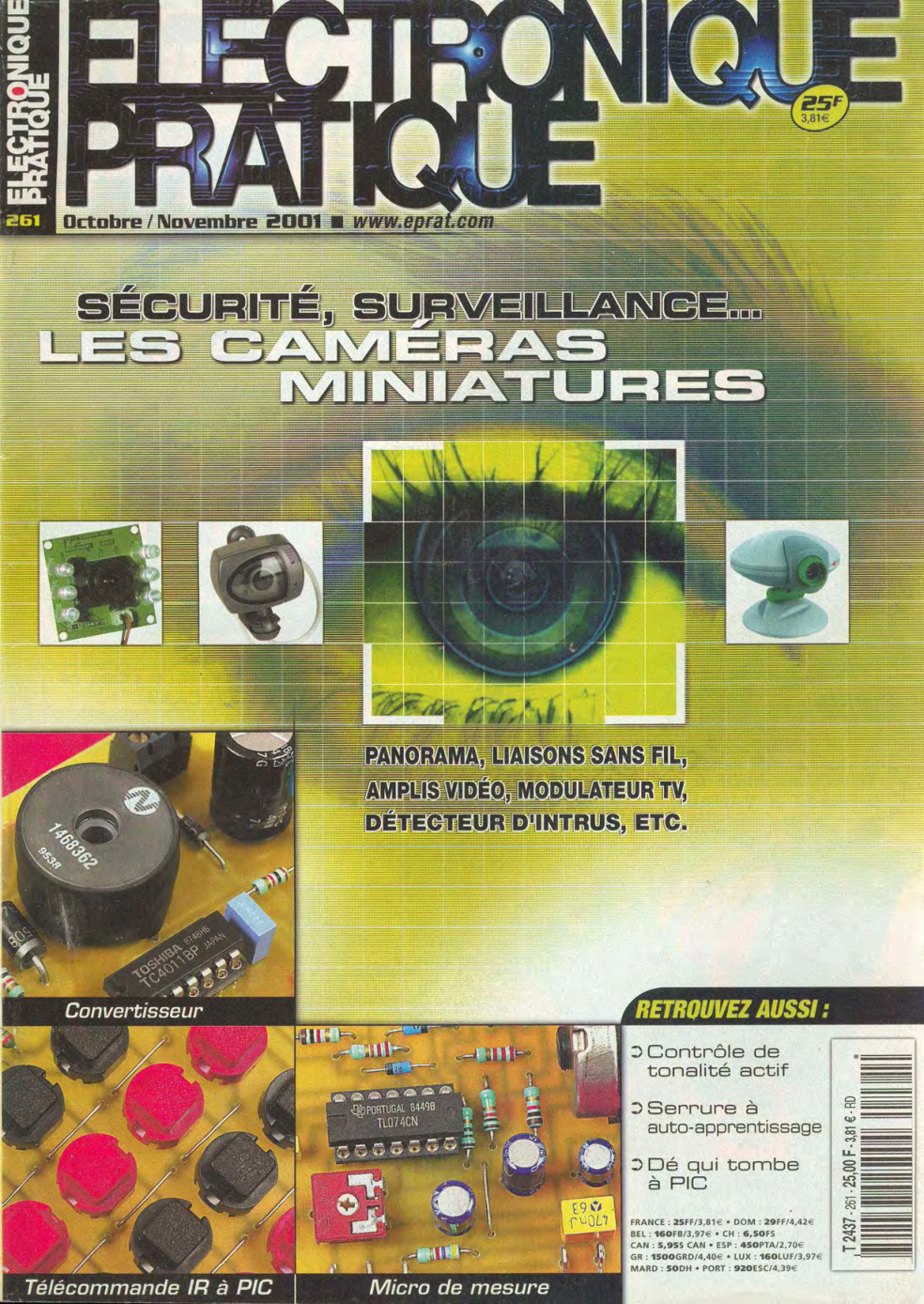 Première page de electroniquepratique numero261