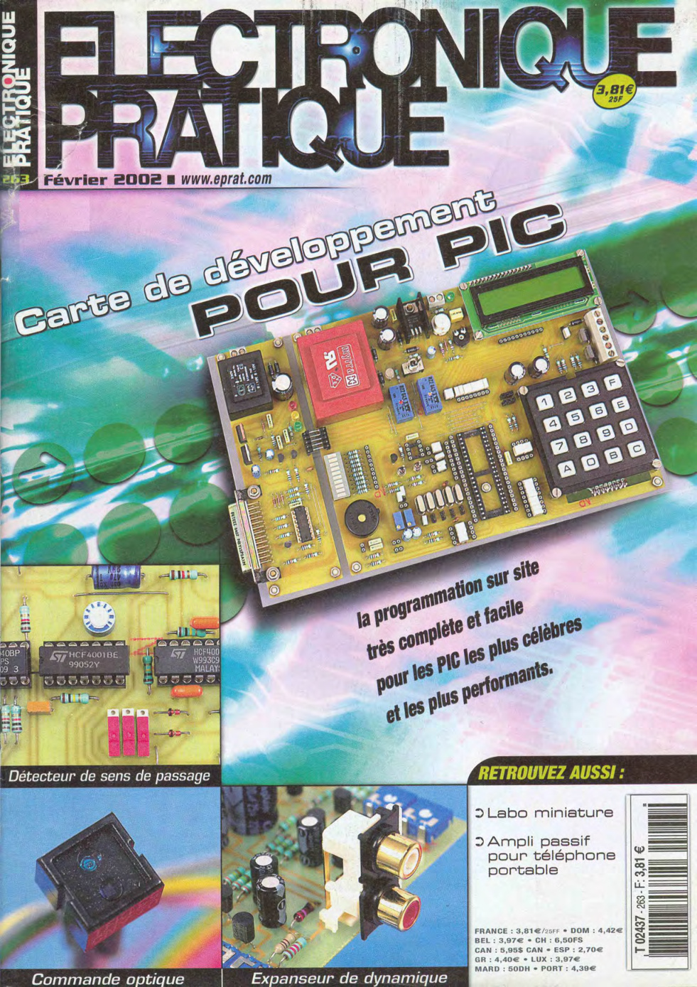 Première page de electroniquepratique numero263