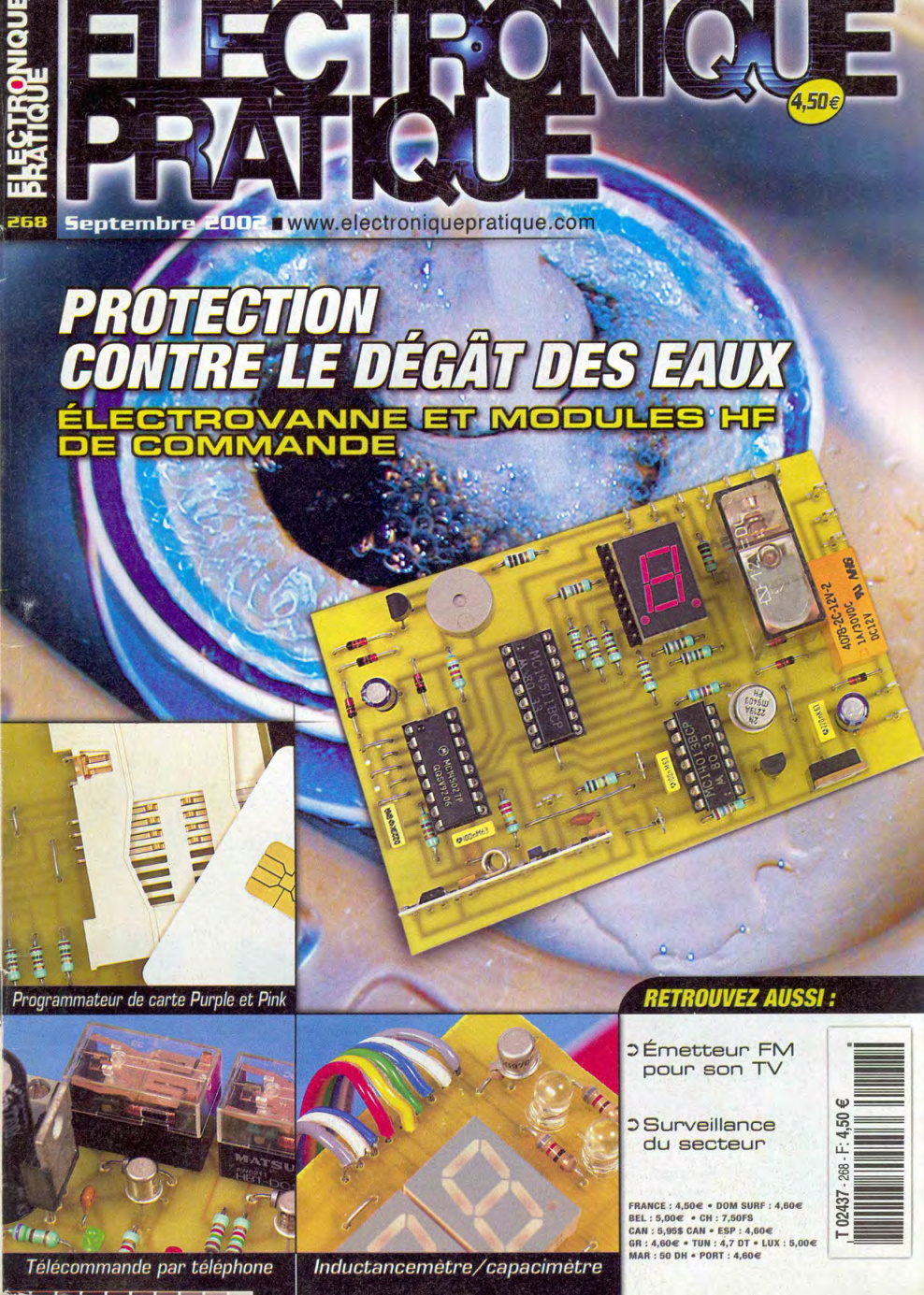 Première page de electroniquepratique numero268
