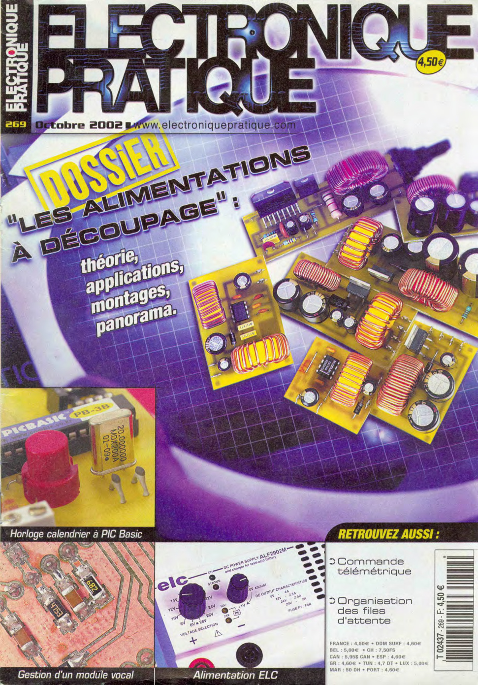 Première page de electroniquepratique numero269