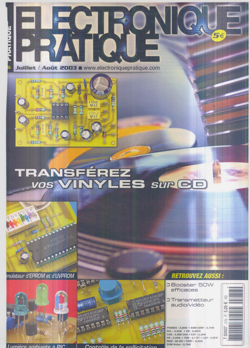 Première page de electroniquepratique numero276