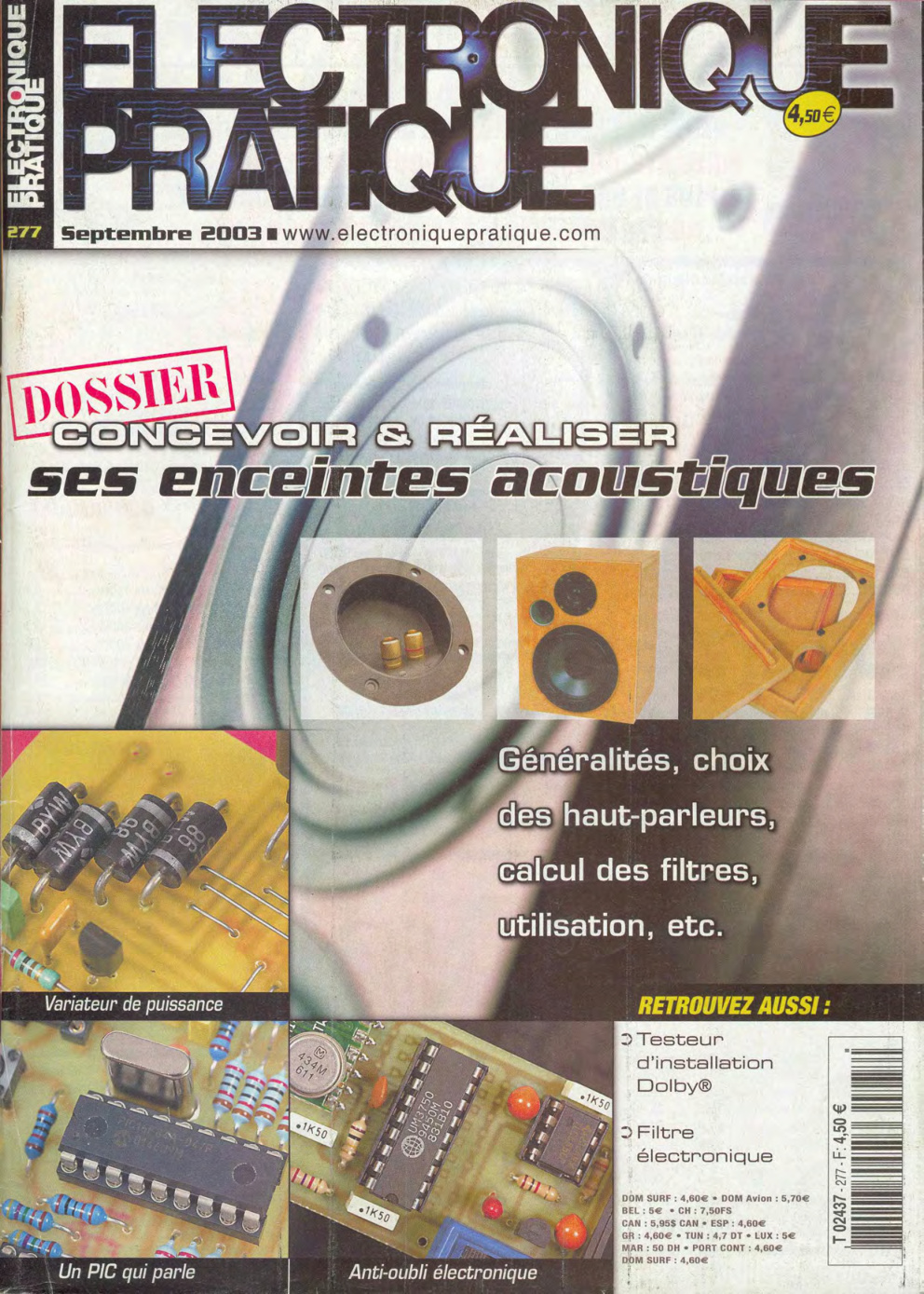 Première page de electroniquepratique numero277