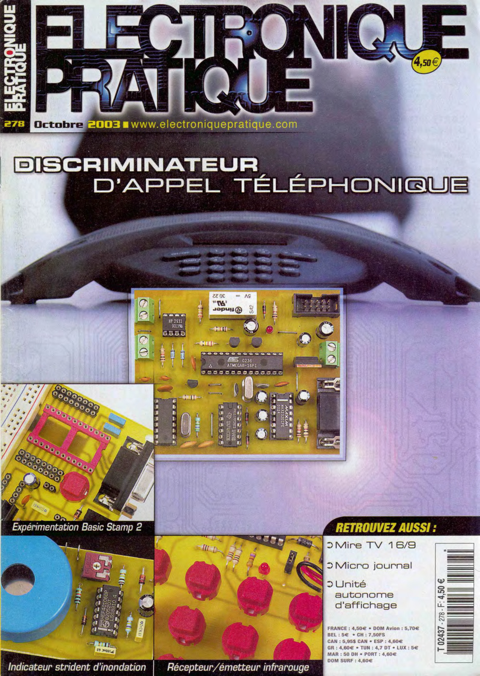 Première page de electroniquepratique numero278