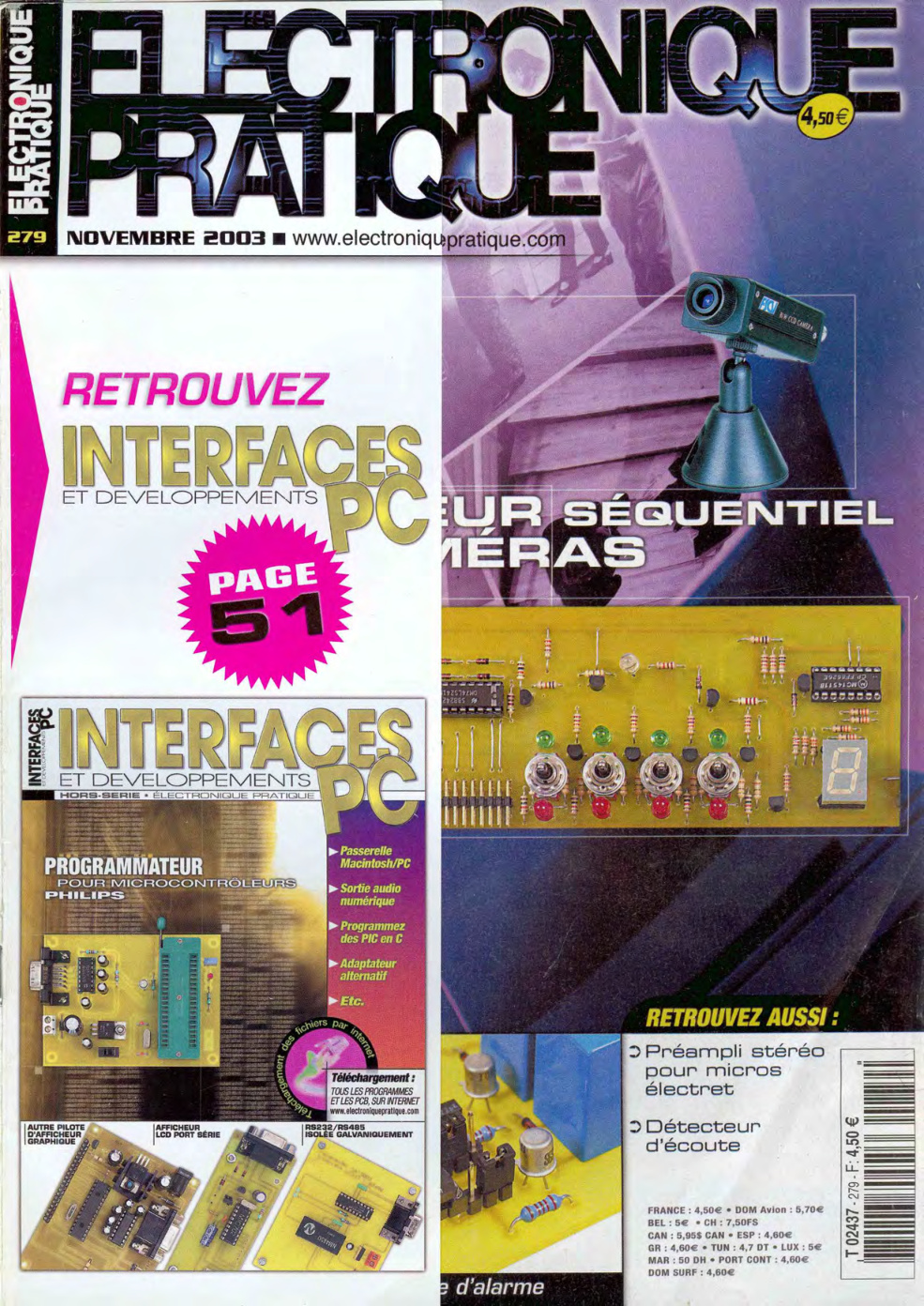Première page de electroniquepratique numero279