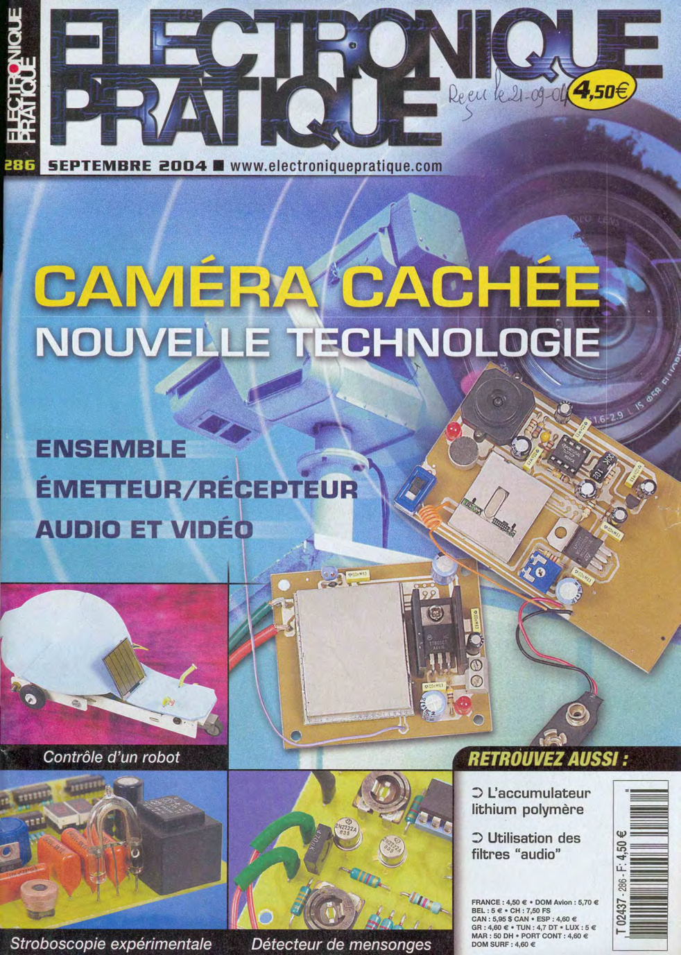 Première page de electroniquepratique numero286