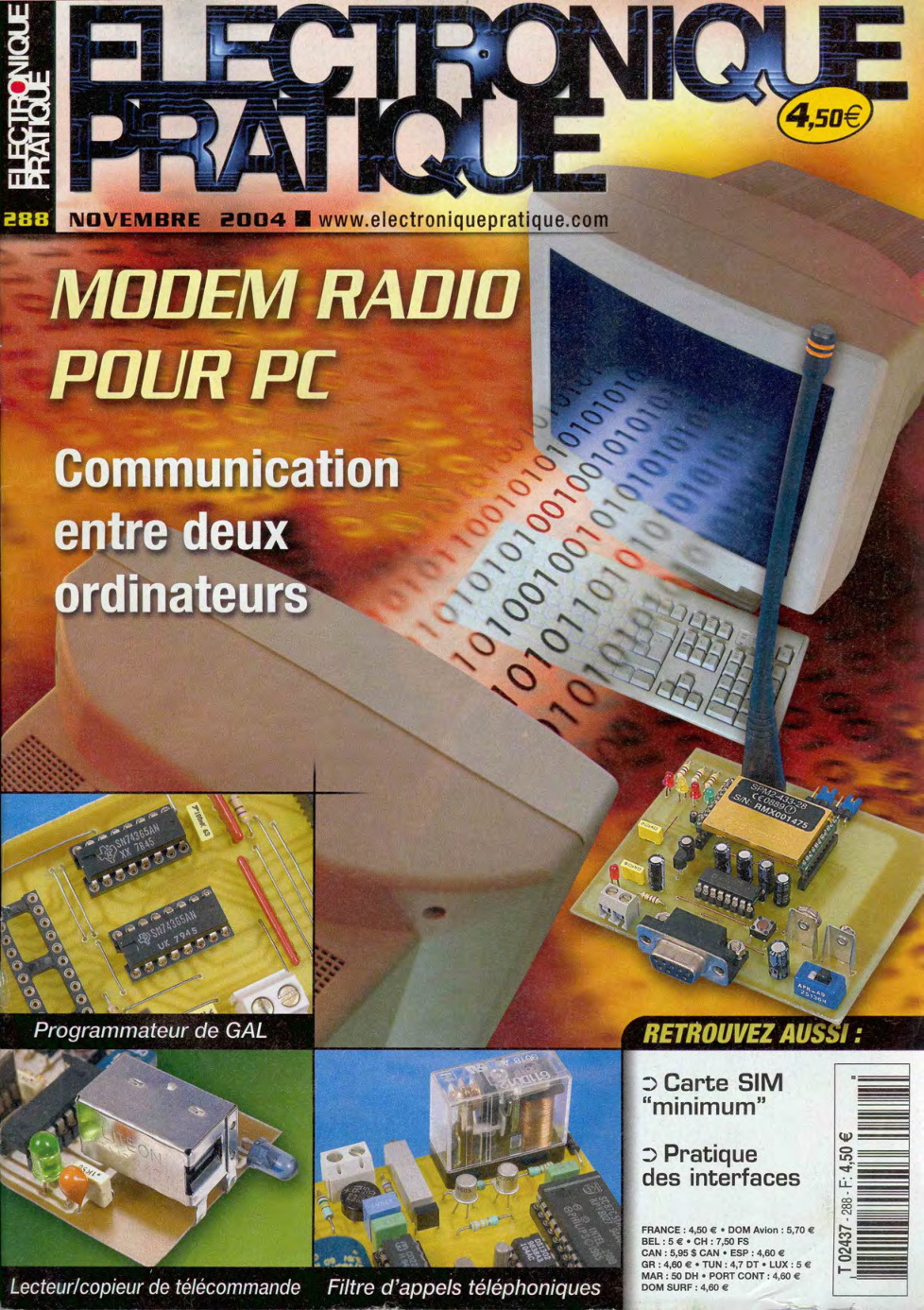 Première page de electroniquepratique numero288