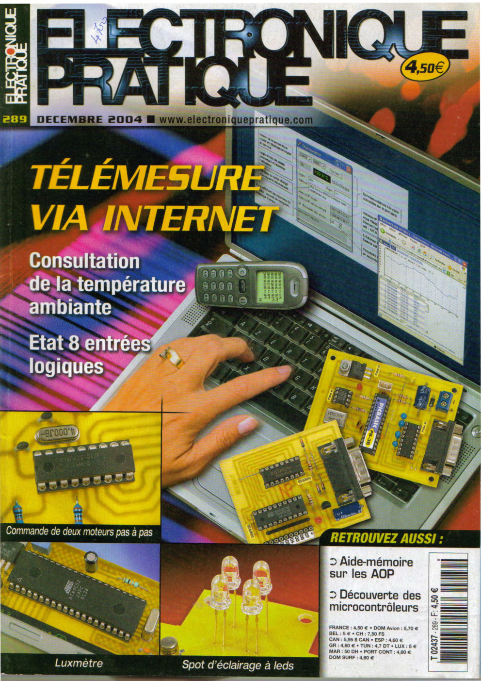 Première page de electroniquepratique numero289