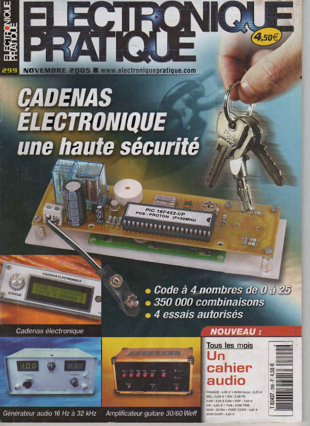 Première page de electroniquepratique numero299