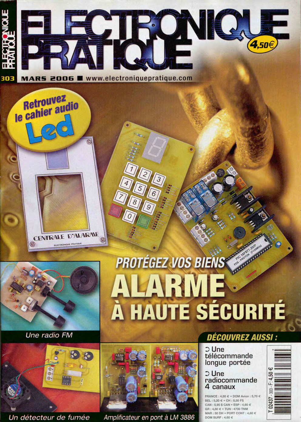 Première page de electroniquepratique numero303