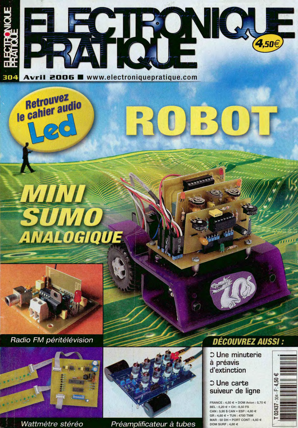 Première page de electroniquepratique numero304