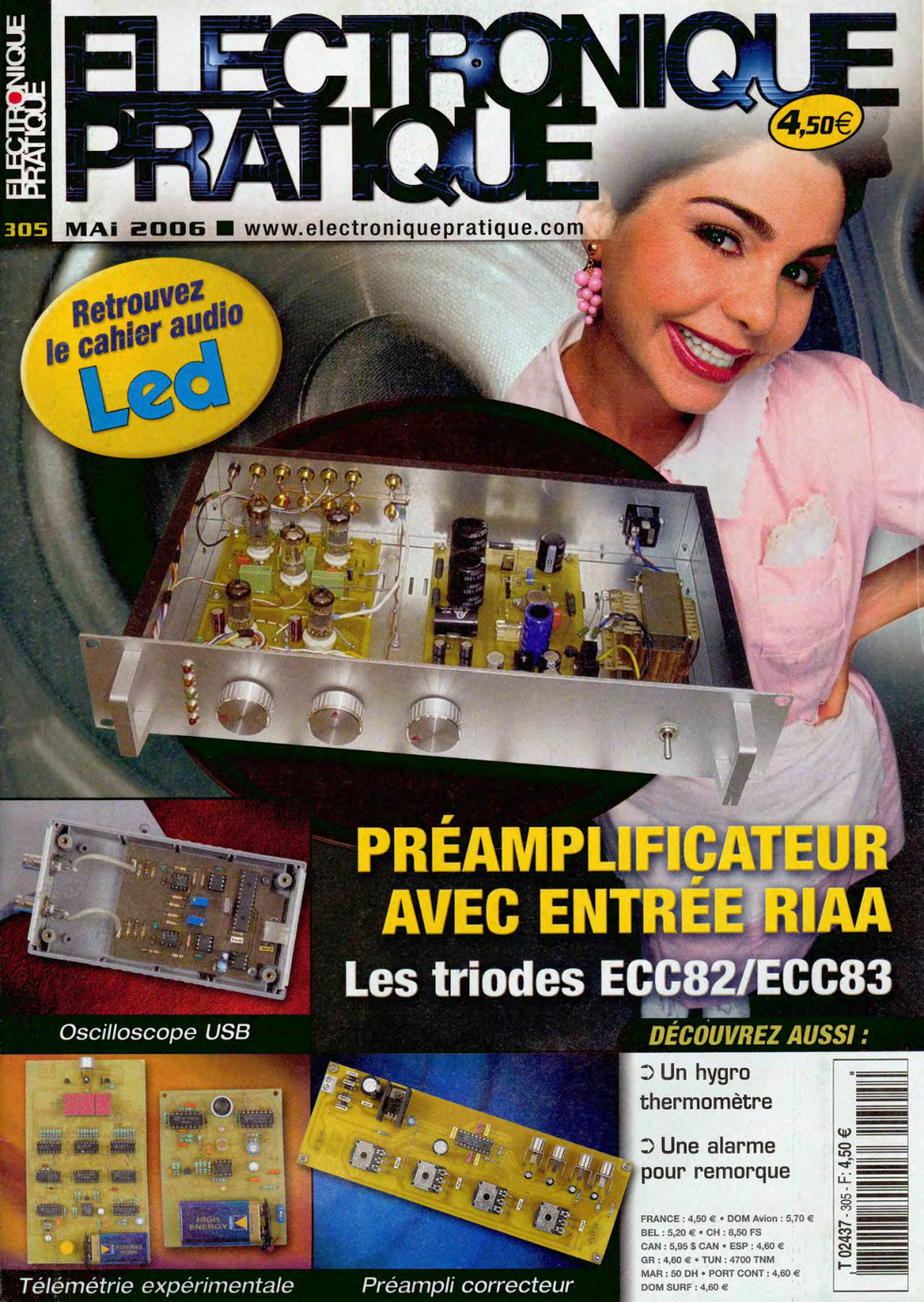 Première page de electroniquepratique numero305