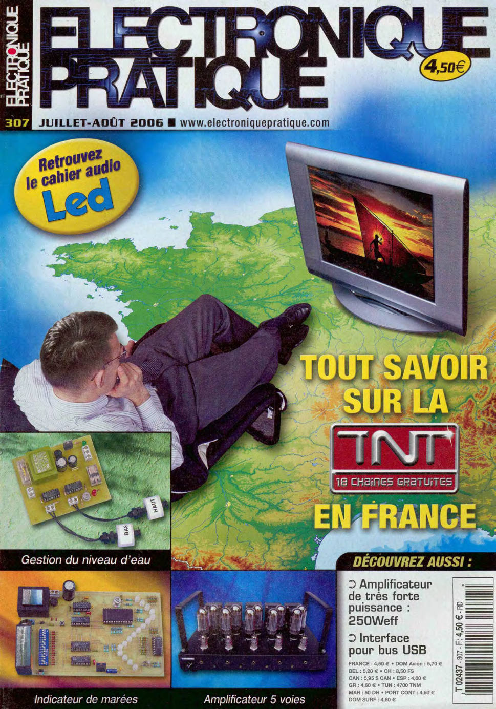 Première page de electroniquepratique numero307