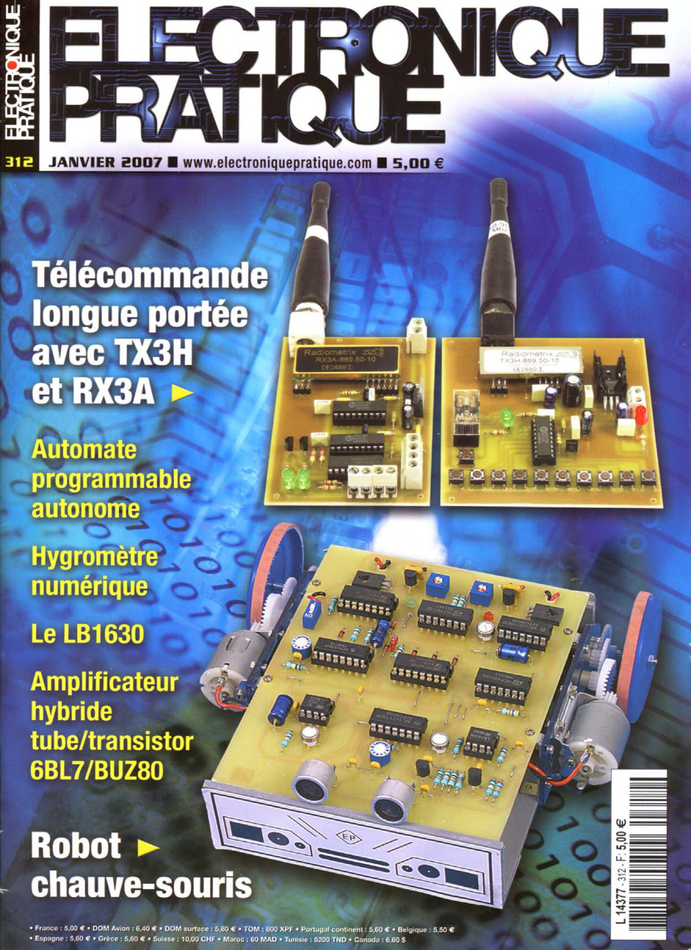 Première page de electroniquepratique numero312