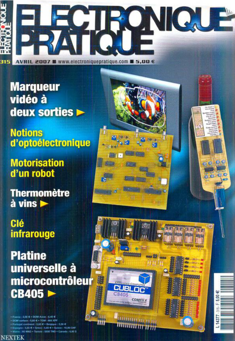 Première page de electroniquepratique numero315