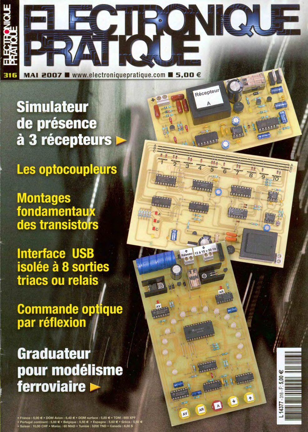 Première page de electroniquepratique numero316
