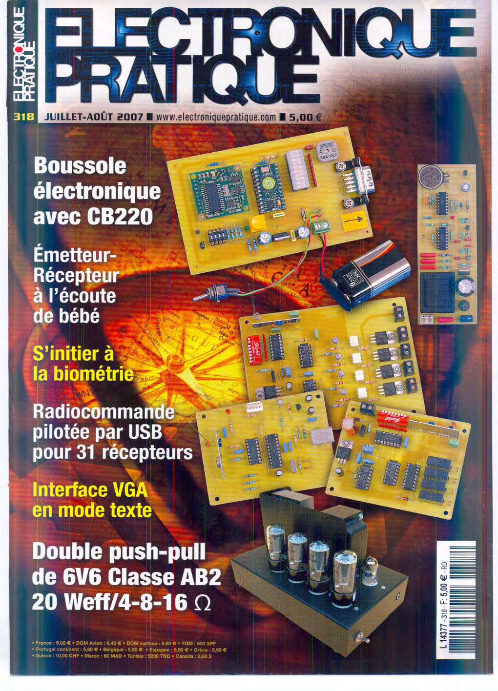Première page de electroniquepratique numero318
