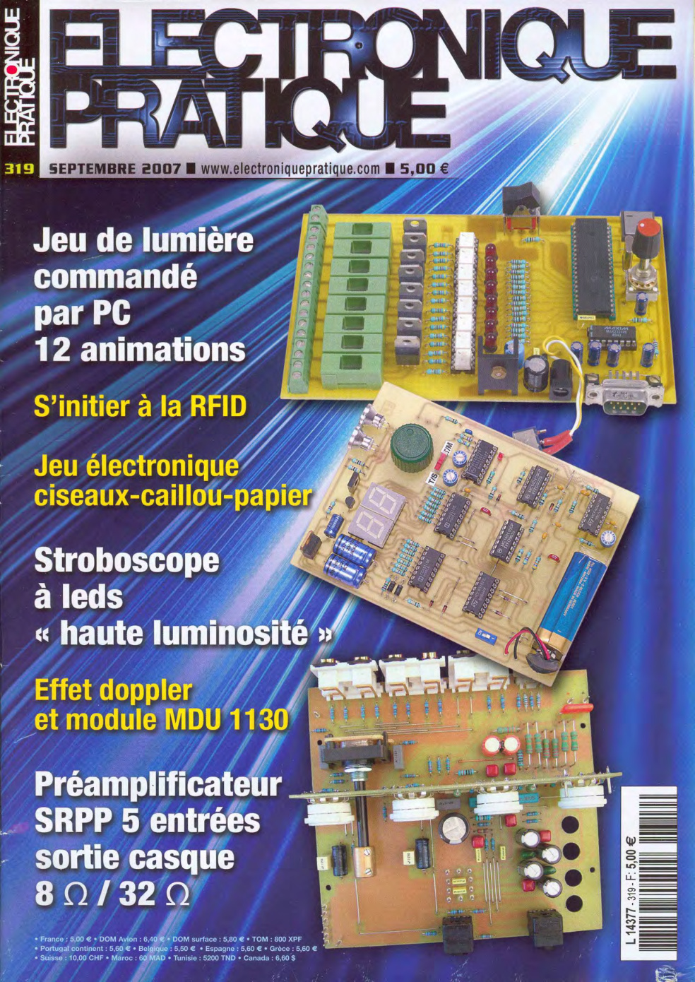 Première page de electroniquepratique numero319