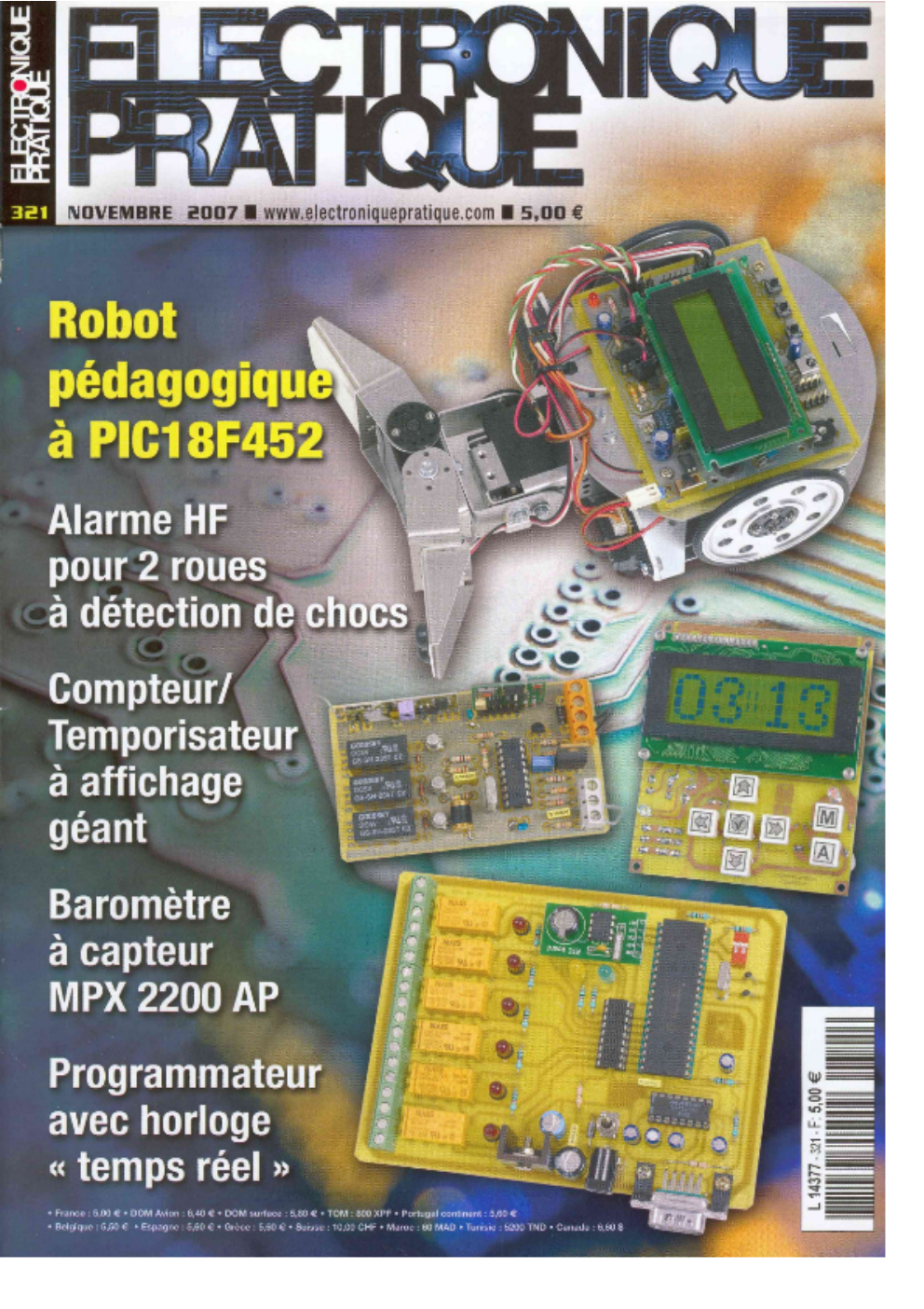 Première page de electroniquepratique numero321